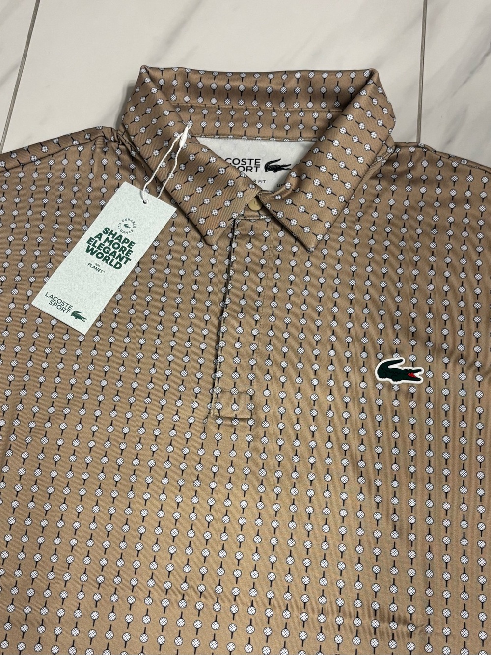 Men’s Lacoste Sport Polo T-Shirt - Picture 2 of 4